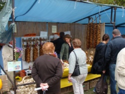 Un des nombreux stands