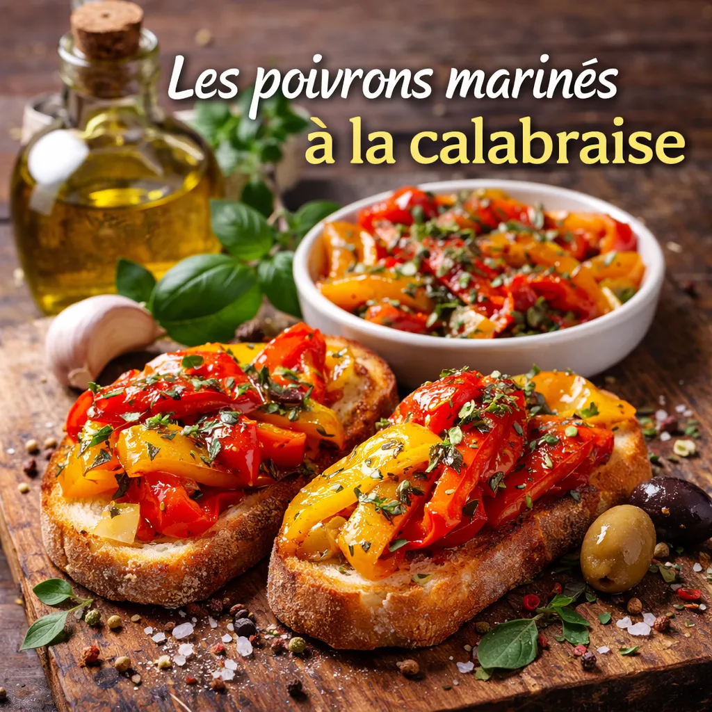 Les poivrons marinés à la calabraise