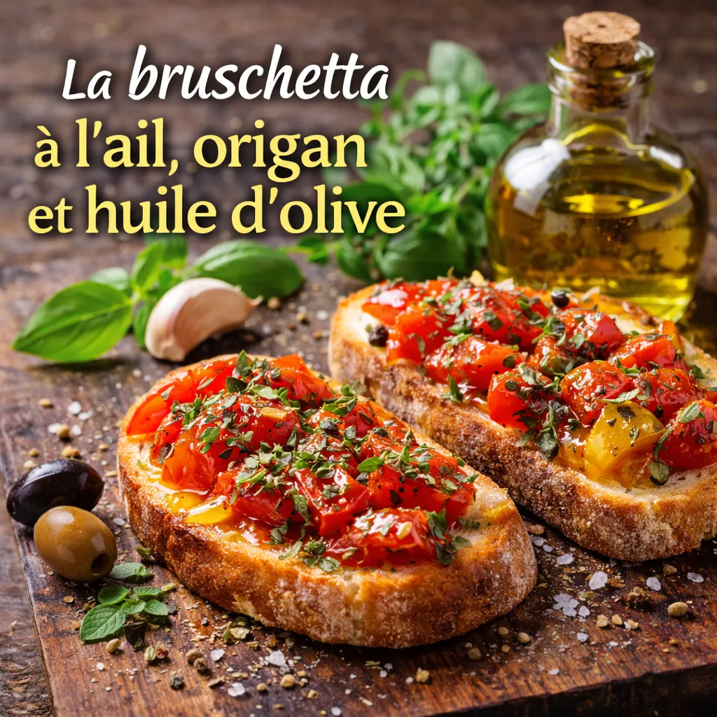 La bruschetta à l’ail