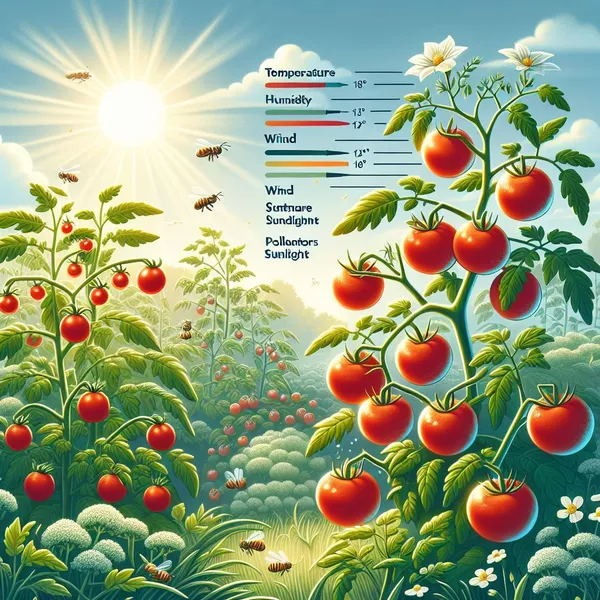 La fructification des tomates