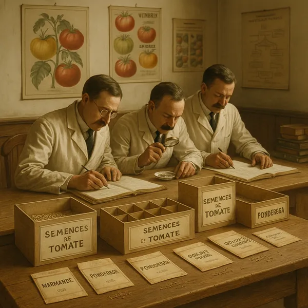 Premières banques de semences et standardisation des variétés de tomates, début XXe siècle