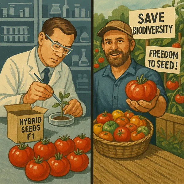 Essor des hybrides F1 de tomates : standardisation et controverse