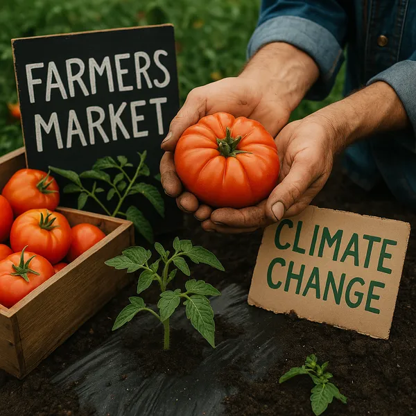 Combats contemporains de la tomate : semences paysannes, circuits courts, enjeux climatiques