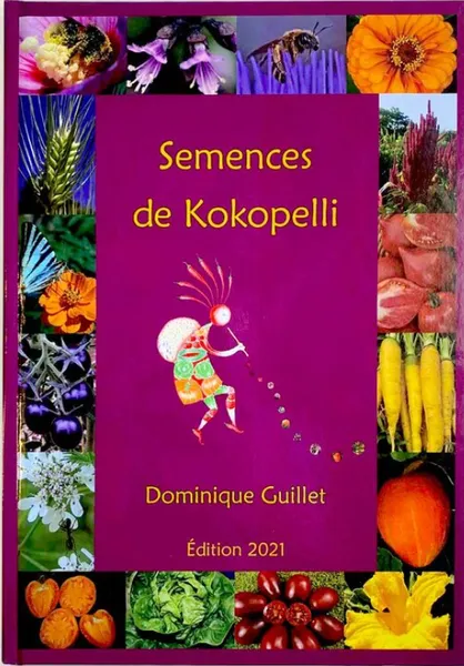 Couverture du catalogue Kokopelli 2021 avec légumes anciens