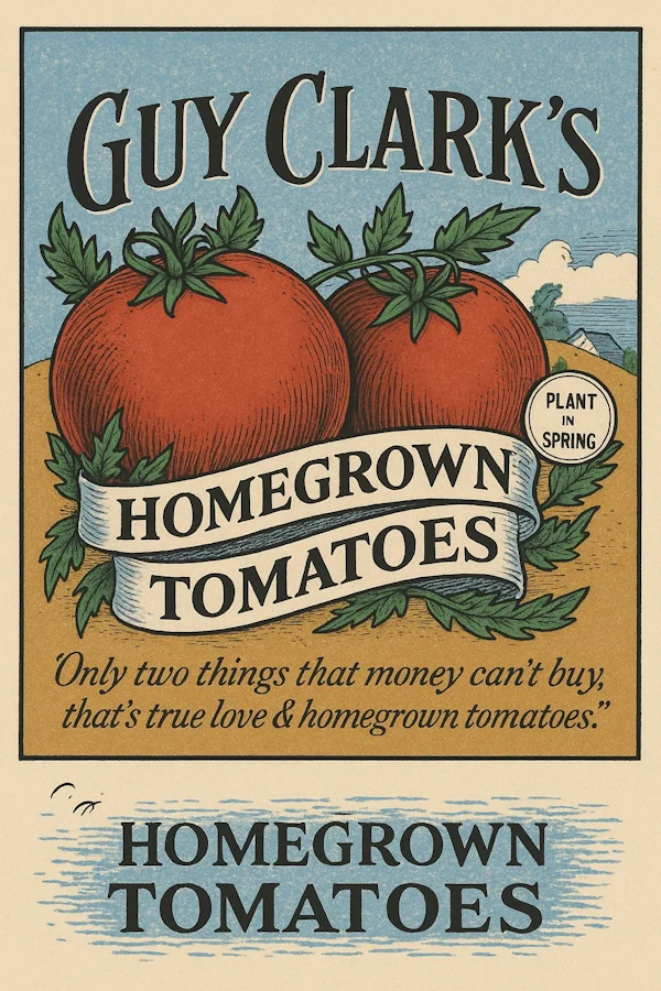 Guy Clark - Homegrown Tomatoes