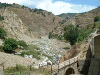 Paysages d'Aspromonte – route sinueuse