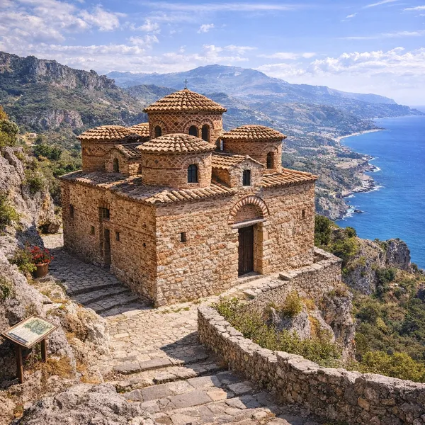 La Cattolica de Stilo, église byzantine du IXe siècle perchée sur les falaises de Calabre