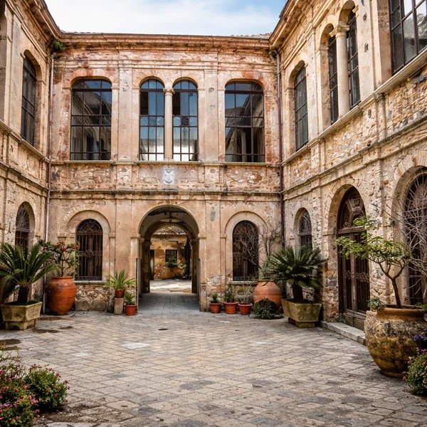 Cour intérieure du Palazzo Marchese