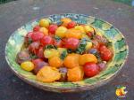 Tomates cerises cuisinées
