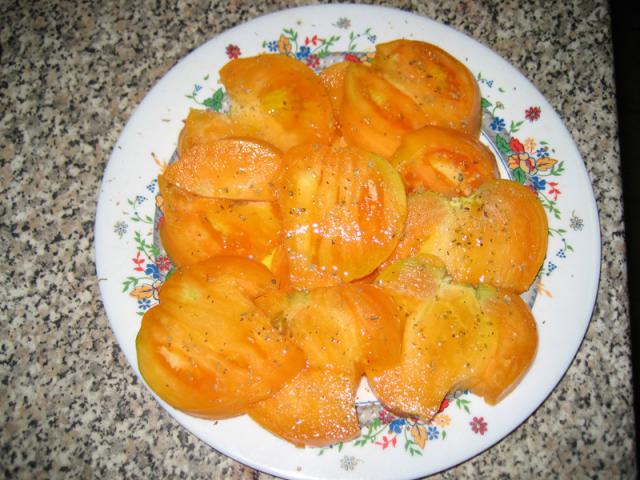 Certainement une salade de Verna orange