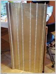 Réflecteur avec 6 bandes